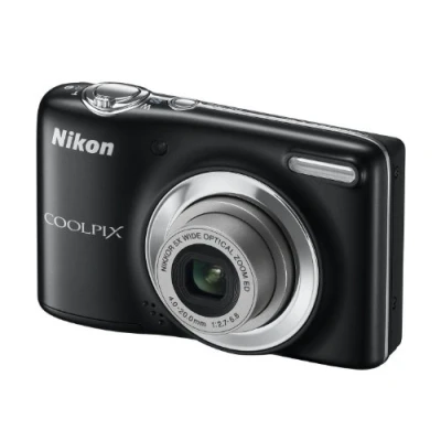 Image of Nikon COOLPIX L25 Compact Digital Camera Black (10.1MP, 5x Optical Zoom) 3 inch LCD (Renewed)