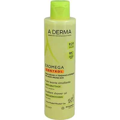 Image of Aderma Exomega Control Emollient Cleansing Oil Anti Scratching 200ml