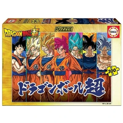 Image of Educa, Beerus&#039;, &#039;Piccolo&#039;, &#039;Vegeta&#039;, &#039;Trunks&#039;, &#039;Gotan Dragon Ball Super. 300 pieces Goku puzzle From 8 years old. 19188, multicoloured