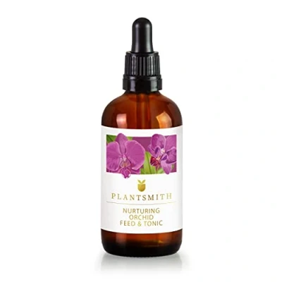 Image of Plantsmith Nurturing Orchid Feed and Tonic, Nutrient Infused Blend, Premium Care for Beautiful Indoor Potted Plants &amp; Flowers 100ml Bottle