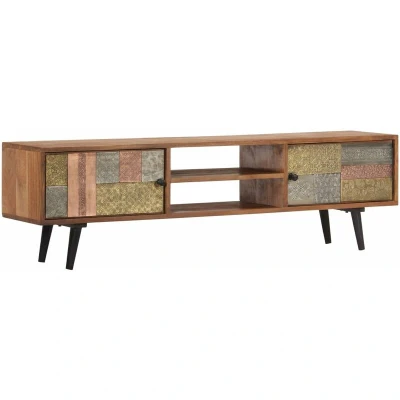 Image of vidaXL TV Cabinet 140x30x40 cm Solid Acacia Wood