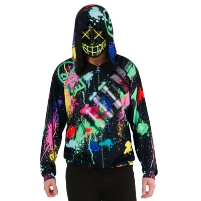 Image of Rubies 1001678XS000 Sinister Street Artist Adult Fancy Dress, Unisex, Multicoloured, XS
