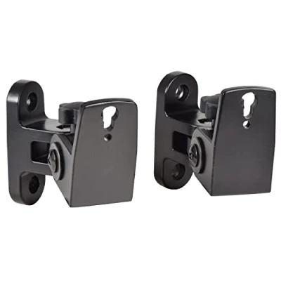 Image of AV:Link Heavy Duty Universal Adjustable Speaker Wall Brackets Max Weight 30kg