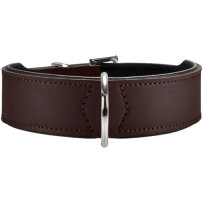 Image of Hunter Hundehalsband Basic, 47 54 cm, brown/black