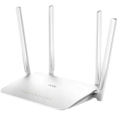 Image of Cudy AC1200 Dual Band Gigabit WLAN Router, 867Mbit/s 5GHz + 300Mbit/s 2.4GHz, 4 LAN Port, MU MIMO, VPN, USB 3.0, OpenWRT, WR1300
