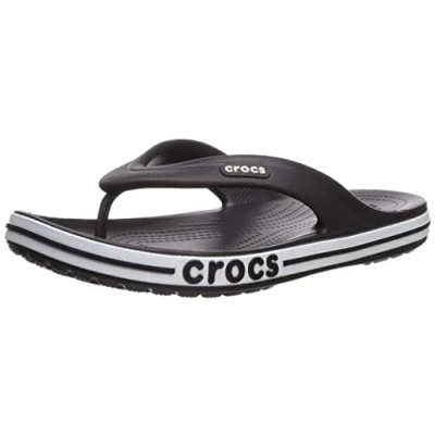 Image of Crocs Bayaband Clogs, Unisex Lightweight and Secure Fit Bright Cobalt/Slate Grey Size 5 UK Men/ 6 Women