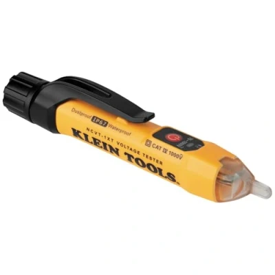 Image of Klein Tools NCVT1XT Voltage Tester, Non Contact Low Tester Pen, 70V to 1000V AC, Durable IP67 is Dustproof and Waterproof