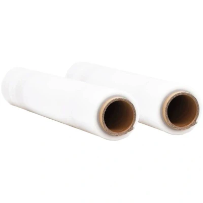 Image of vidaXL Stretch Film 2 pcs Transparent 20 μm 50 cm x 300 m