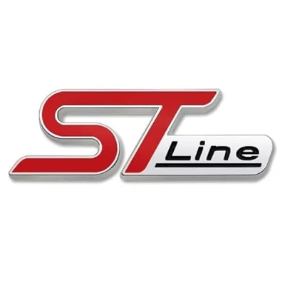 Image of SANNITOU Car Emblems for FORD ST Line,Front and Rear Logos Logo Body Tuning Styling Accessories