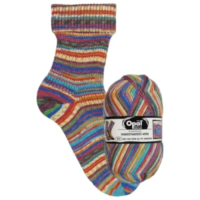 Image of Opal Nach Hundertwasser Edition 4055 970 (425m) 4 Ply Durable Sock Yarn 1x100g