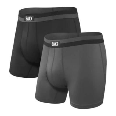 Image of Men&#039;s Sport Mesh Boxer Brief Pack of 2