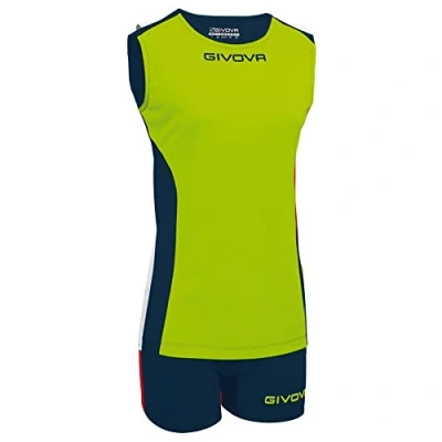 Image of givova KITV06, unisex_adult, Giallo Fluo Blu, XS