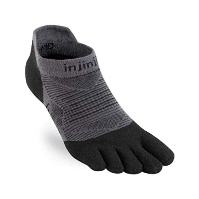Image of Injinji Run Lightweight No Show Unisex Toe Socks S