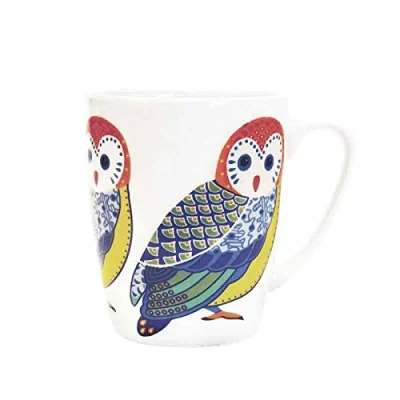 Image of Churchill China Paradise Birds 400 Ml Oak Mug (Owl White)
