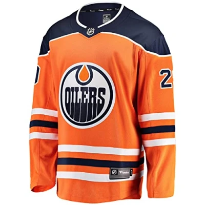 Image of Fanatics Edmonton Oilers Breakaway NHL Jersey #29 Leon Draisait XL