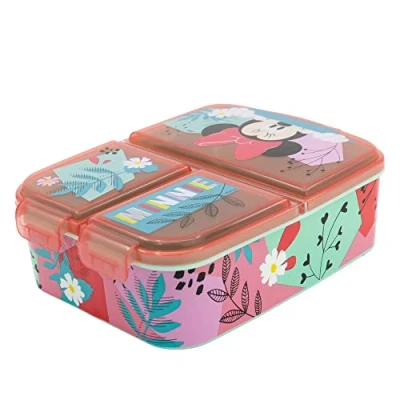 Image of Stor 74420 SANDWICHERA Multiple Mouse being More Minnie Lunch Box, BPA Free Plastic, 300 milliliters