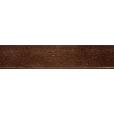 Image of Berisfords Velvet Ribbon, Brown, 10.2 x 5.6 cm