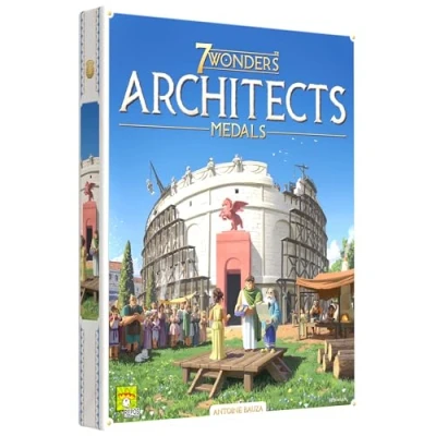 Image of Repos Production, 7 Wonders Architects: Medals, Board Game Expansion, Ages 8+, 2 Players, 25 Minutes Playing Time