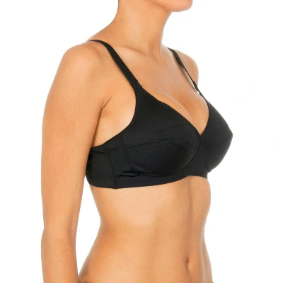 Image of Playtex Womens Magic cross over wireless bra 00BD women Black Size 38B