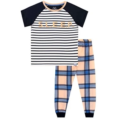 Image of Harry Bear Girls Pyjamas Sleepy Head Multicoloured 7 8 Years
