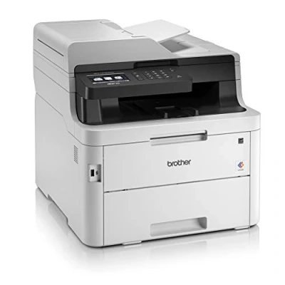 Image of Brother MFC L3750CDW Colour Laser Printer All in One, Wireless/USB 2.0, Printer/Scanner/Copier/Fax Machine, 2 Sided Printing, A4 Printer, Small Office/Home Office