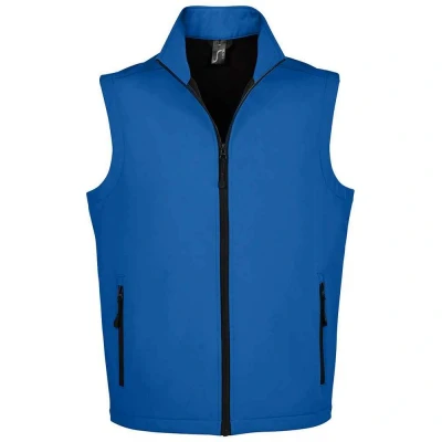 Image of SOLS Mens Race Softshell Body Warmer (Royal Blue) Size 3XL