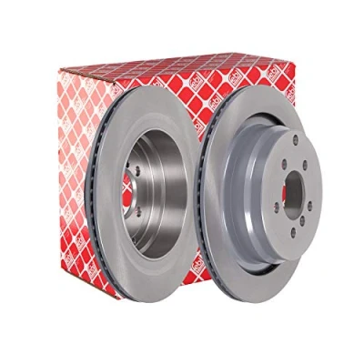 Image of LR017804, LR031844, SDB500201, SDB500202, SDB500203 Brake disc FEBI BILSTEIN 43888 Rear Axle 354mm 20mm 5 Hole 120mm internally vented Coated