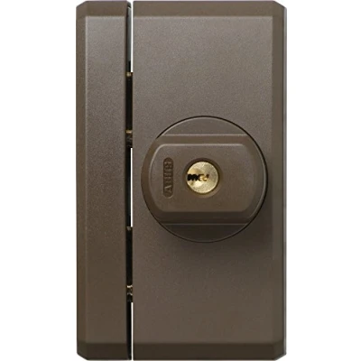 Image of ABUS FTS96 B AL0145 31746 Keyed Alike Window Lock, Brown