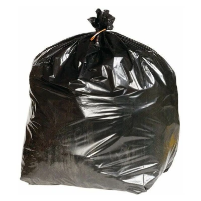 Image of 2Work Heavy Duty Refuse Sack Black (Pack of 200 Pack) KF73376