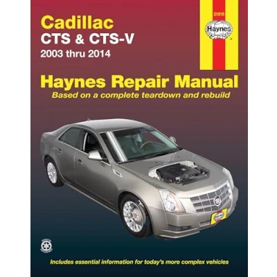 Image of Cadillac CTS and V (03 14) Haynes Repair Manual (Paperback)