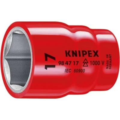 Image of Knipex Hexagon Socket for hexagonal screws with internal square 1/2&quot; 55 mm 98 47 13