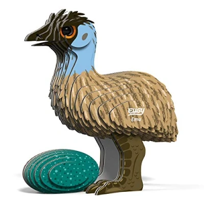 Image of EUGY Eco Friendly 3D Paper Puzzle (Emu)