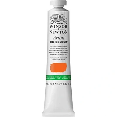 Image of Winsor &amp; Newton Artist Oil Paint, Cadmium Orange, 200ml