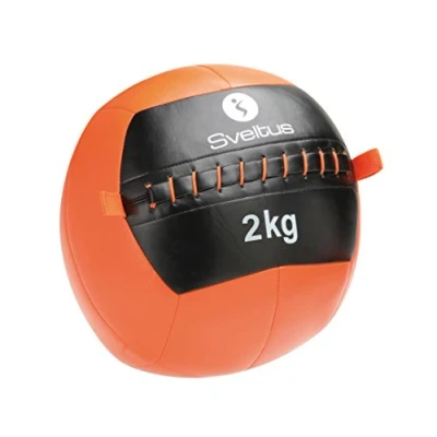 Image of Sveltus Wall Diameter 35 cm 2kg Medicine Ball Unisex Adults’ Orange &amp; Black
