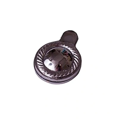 Image of Merriway® BH01809 Georgian Covered Keyhole Escutcheon Chrome Plated