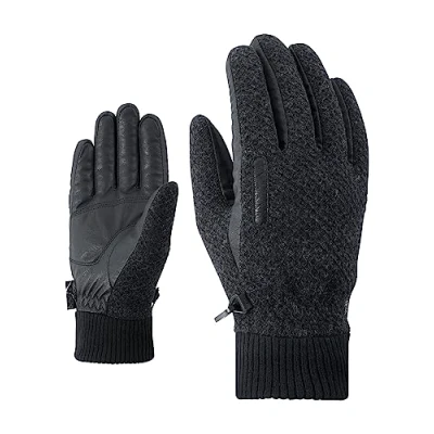Image of Ziener Adult IRUK AW glove multisport functional/leisure gloves, dark melange, 10