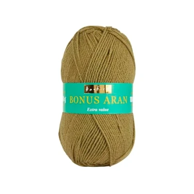 Image of Hayfield Bonus Aran Yarn, Olive Green (634), 100g