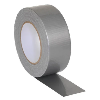 Image of Sealey Duct Tape 48mm x 50m Silver