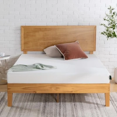 Image of Zinus Conventional Bed Mattresses, Memory Foam, White, 180 x 200 cm