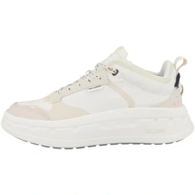 Image of Palladium Women&#039;s Palla Reverse Lo Sneaker, Star Wht Wht, 4.5 UK