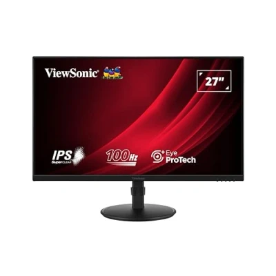 Image of ViewSonic VA2708 HDJ 27&quot; FHD SuperClear IPS LED Monitor with VGA, HDMI, DipsplayPort, height adjust
