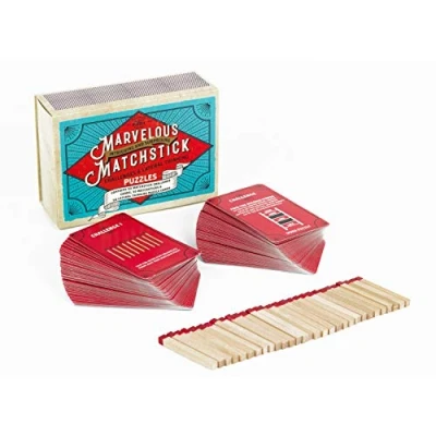 Image of Professor Puzzle Magnificent Matchstick Puzzles Ages 6+ 1+ Players
