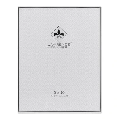 Image of Lawrence 650080 Silver Metal 8 x 10&quot; Picture Frame