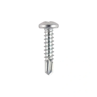 Image of 2x TIMCO Metal Construction Sheet &amp; Stud Screws PH Pan Selfdrilling Zinc 00081PPSD