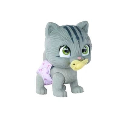 Image of Simba Pamper Petz Cat for Children Aged 3+. Drinking and Wetting Function, Bunny Toy Play with Surprise Magic Paw