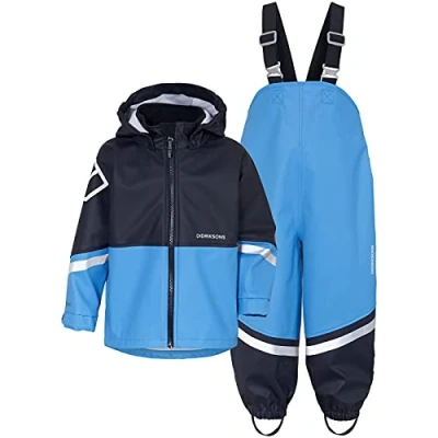 Image of Didriksons Waterman Kids PU Rain Set, Size 7 8 Years