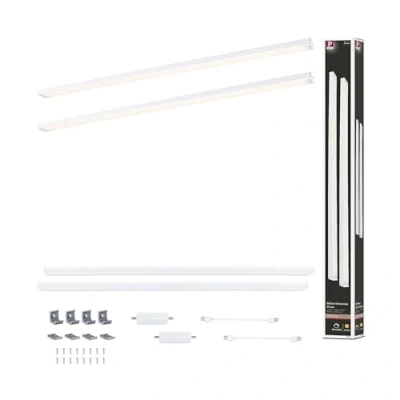 Image of Paulmann under cabinet lamp Inline 2 unit extension white 55 cm 830