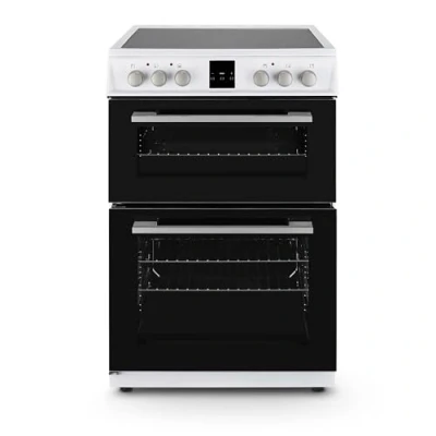 Image of MONTPELLIER MDOC60FW 60 cm Electric Ceramic Cooker White, White
