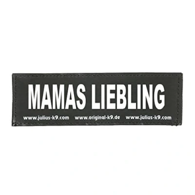 Image of Interchangeable Patches, 1 pair, MAMAS LIEBLING, Size: Small, Black