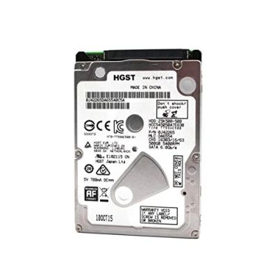Image of HGST Cinemastar Z5K500 HCC545050A7E630 Hard Drive 500 GB 5400 rpm SATA III 32 MB Cache 2.5 Inch